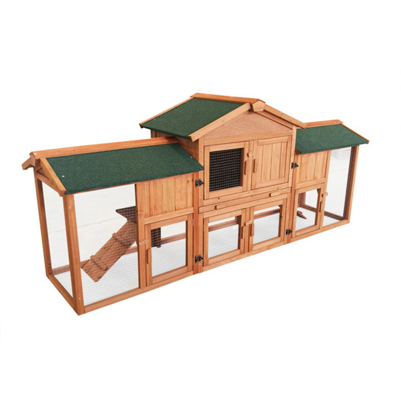 Tucker Murphy™ Pet Tulare Weather Resistant Small Animal Hutch with Ramp Wayfair